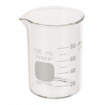 Beaker,Glass,100mL,12-Pack